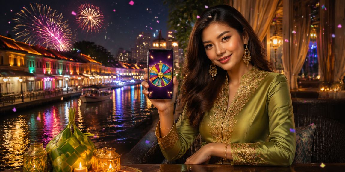 Antara muka bertaruhan promosi Hari Raya di permata123 Melaka