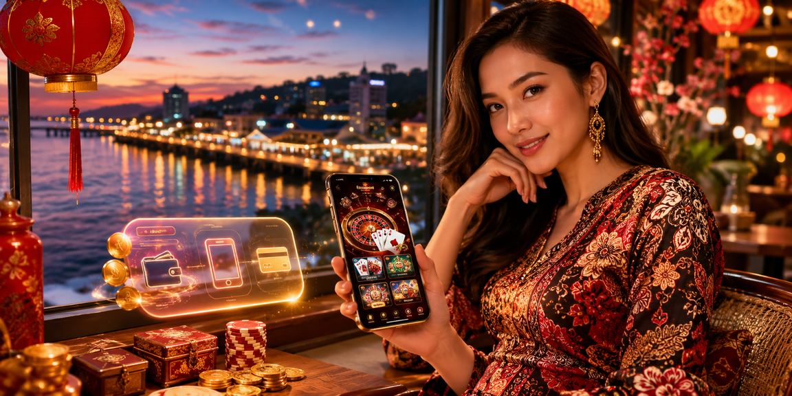 Reka bentuk aplikasi kasino permata123 berinspirasikan motif batik Malaysia yang unik